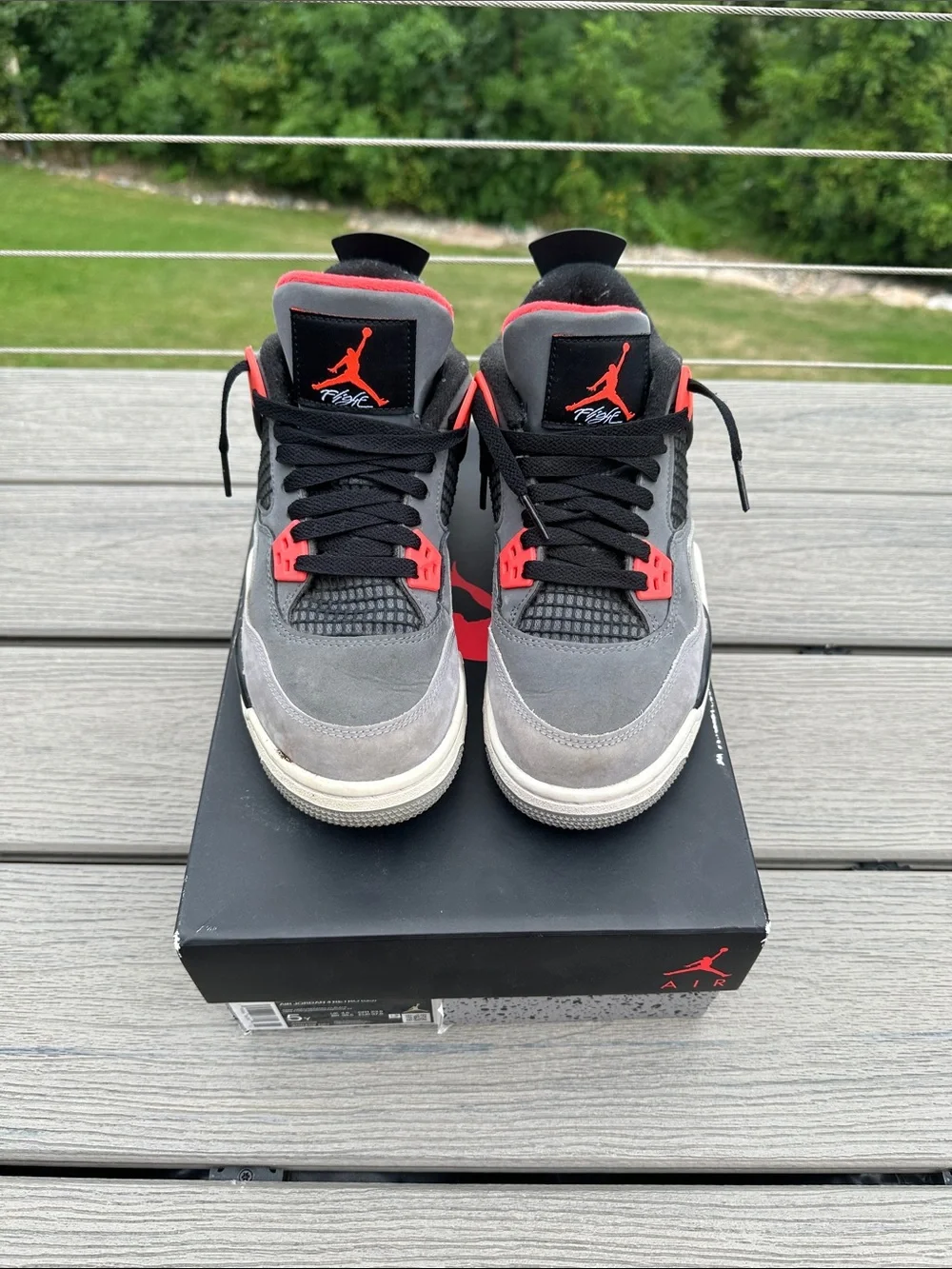 Jordan 4 Retro Infrared Used